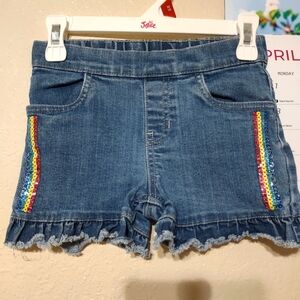 Little girl's jean shorts